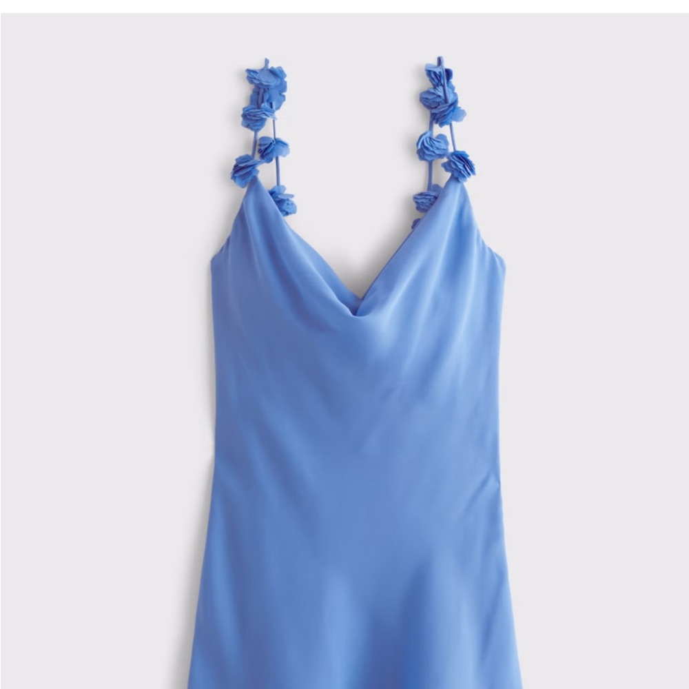 Abercrombie & Fitch Blue Mini Dress